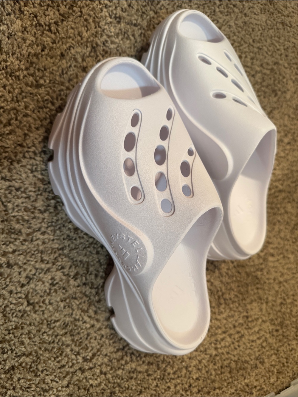 Adidas Stella McCarthy clog white size 10